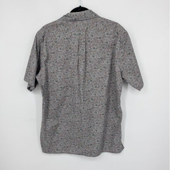 Vintage Hilo Hattie Hawaiian Button Up Shirt Men Size L Floral Tropical USA Boho - Picture 2 of 9